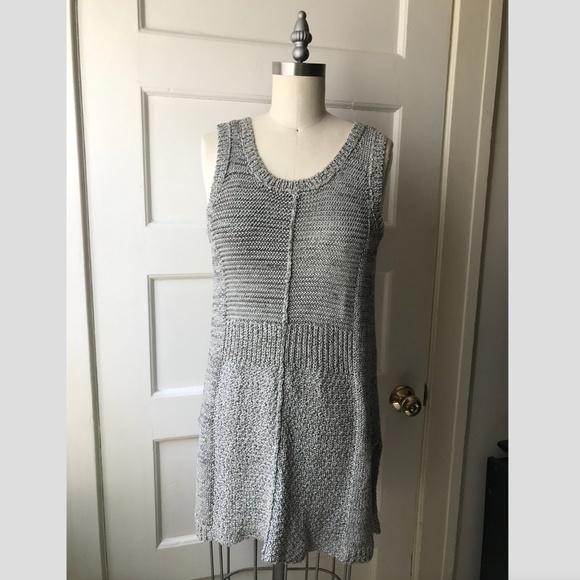 Anthropologie Sparrow Mix Stitch Sweater Tank Grey - Picture 2 of 7